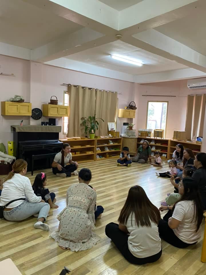 RHMC legacy photo: Facebook photo: music lesson with violin and clarinet